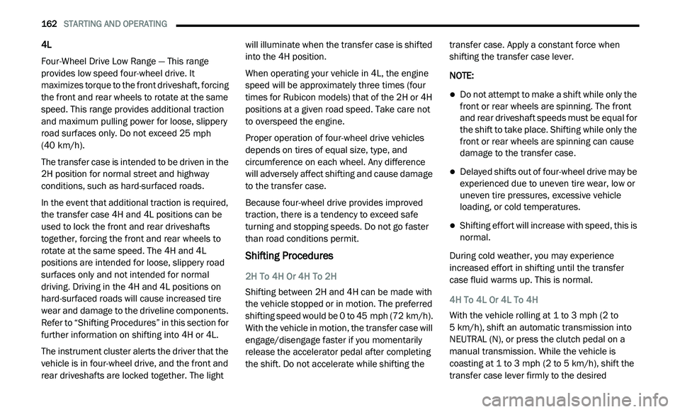 JEEP GLADIATOR 2022  Owners Manual 