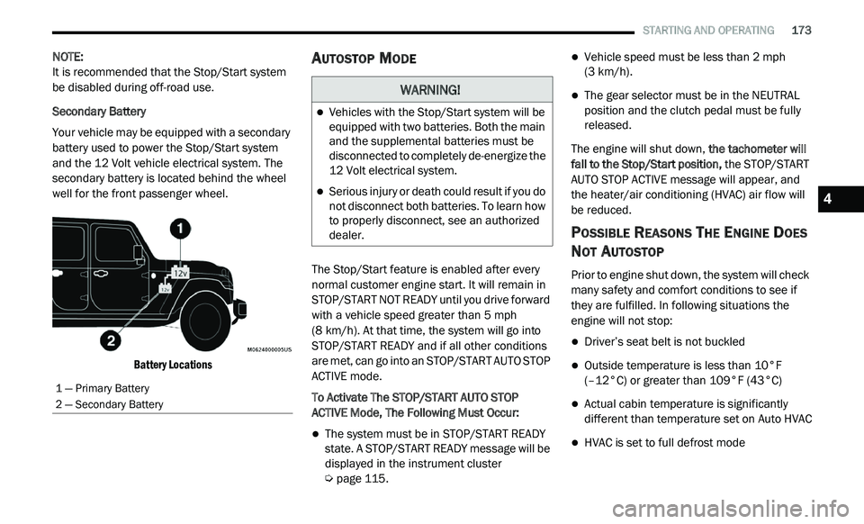 JEEP GLADIATOR 2022  Owners Manual �:�$�5�1�,�1�*�
4 