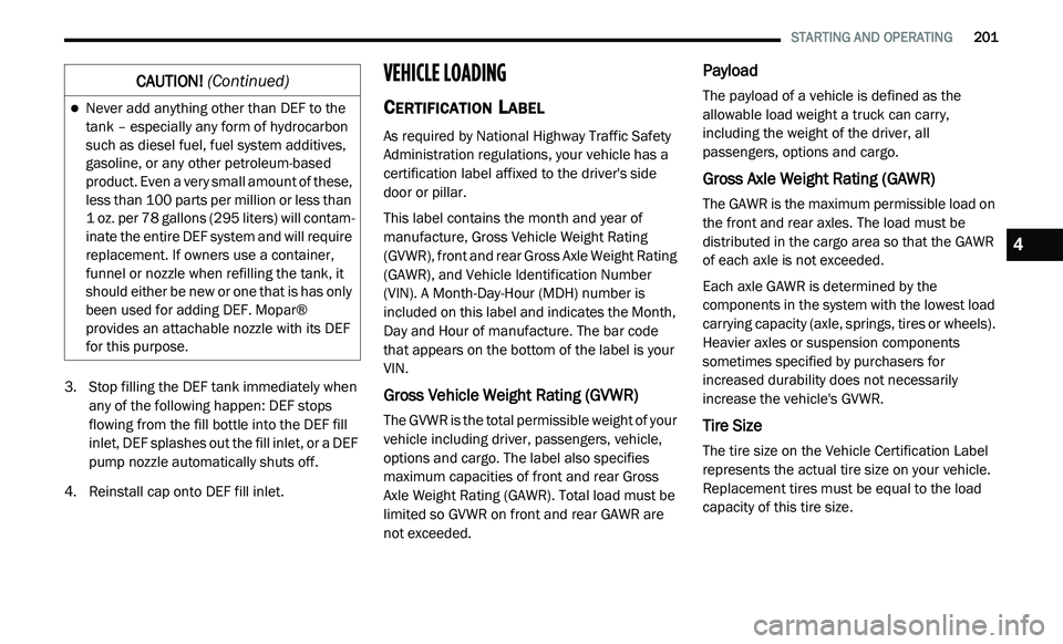 JEEP GLADIATOR 2022  Owners Manual �&�$�8�7�,�2�1� (Continuedyf
4 