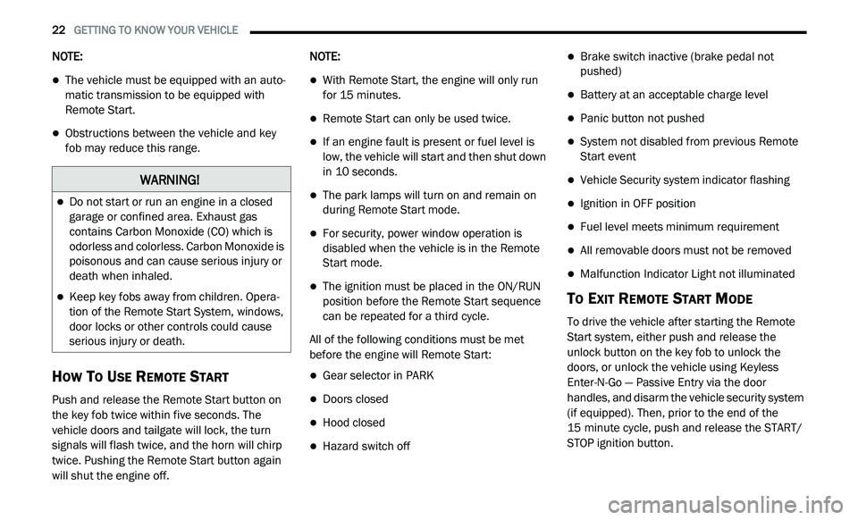 JEEP GLADIATOR 2022 Owners Manual �:�$�5�1�,�1�*� 