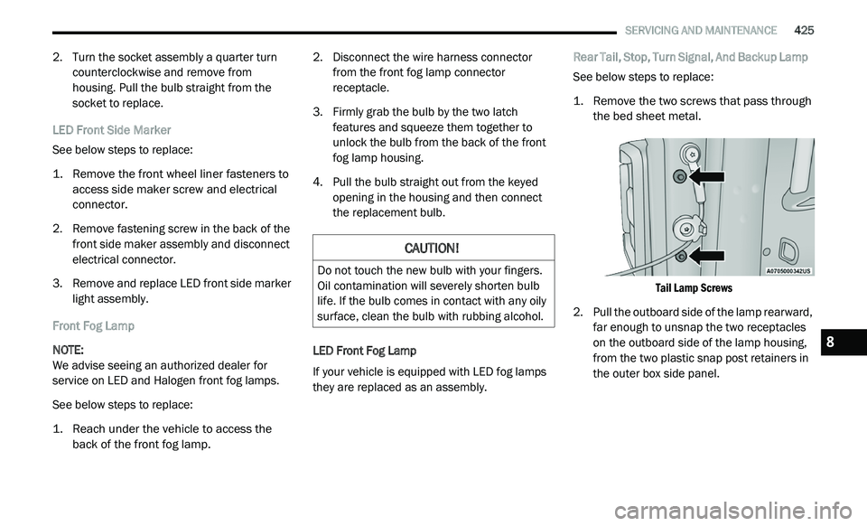 JEEP GLADIATOR 2022  Owners Manual 8 