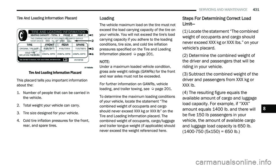 JEEP GLADIATOR 2022  Owners Manual 8 