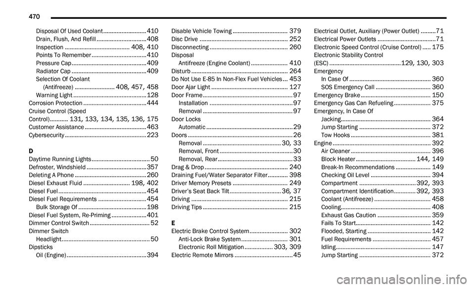 JEEP GLADIATOR 2022  Owners Manual ����������������������������������������������������������������������������������������������������