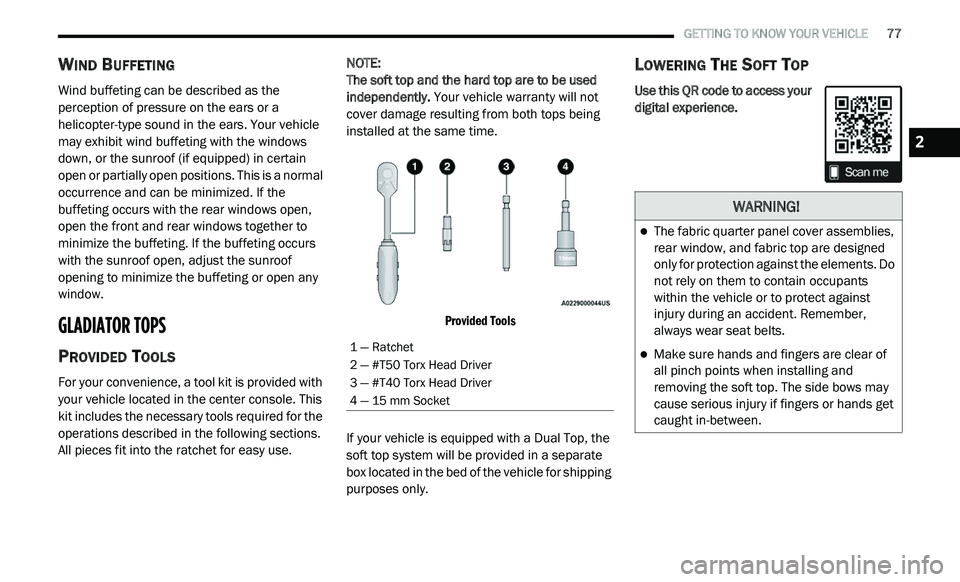 JEEP GLADIATOR 2022 Manual PDF �:�$�5�1�,�1�*�
2 
