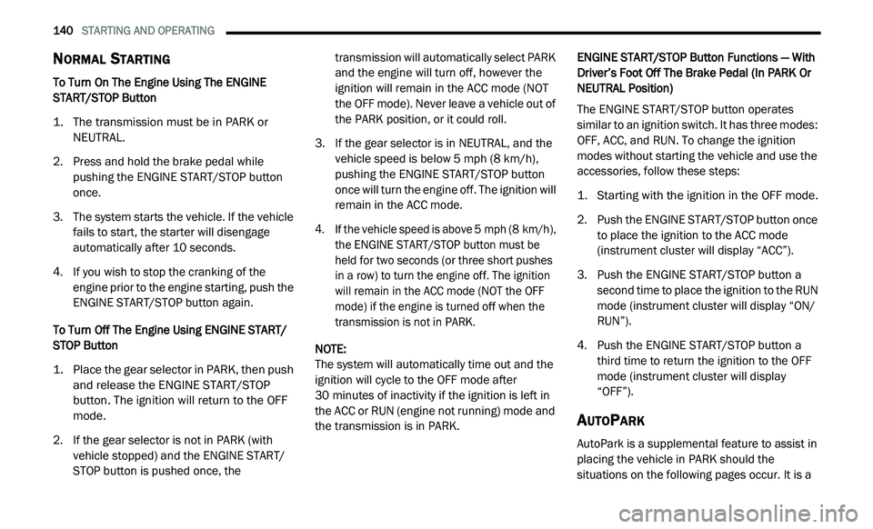 JEEP GLADIATOR 2021  Owners Manual 