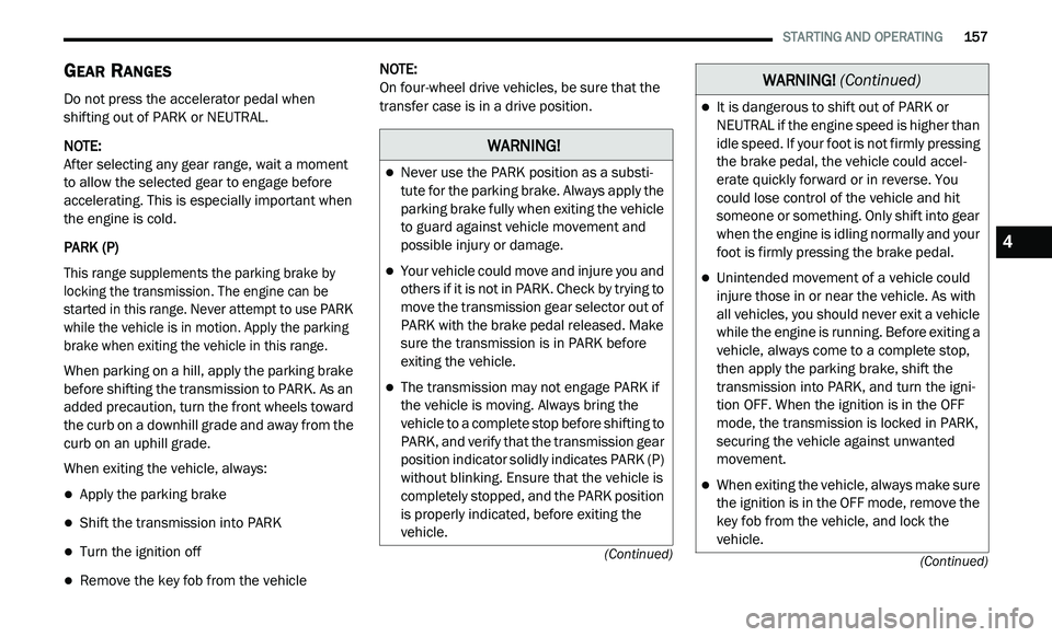 JEEP GLADIATOR 2021  Owners Manual �:�$�5�1�,�1�*�
�:�$�5�1�,�1�*� (Continuedyf
4 