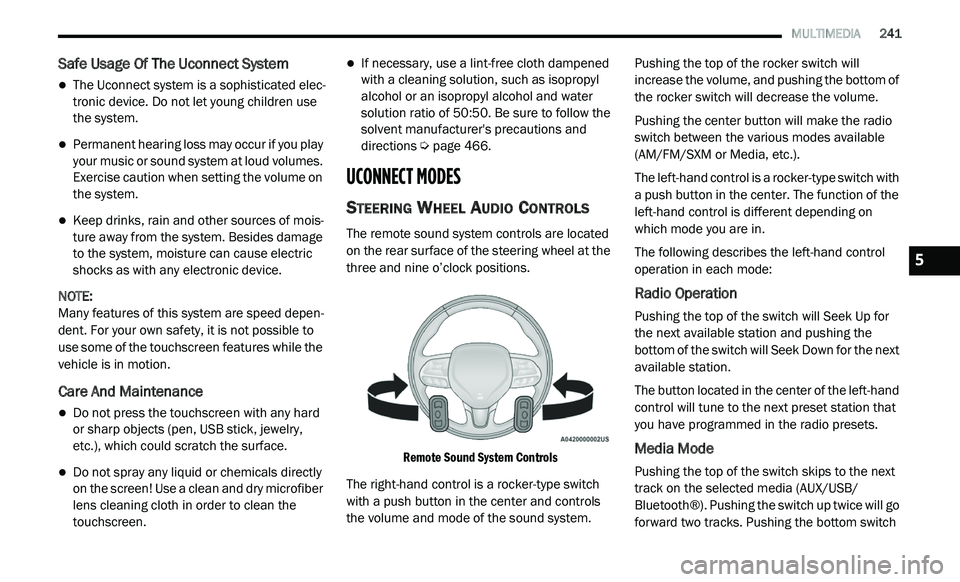 JEEP GLADIATOR 2021  Owners Manual 5 