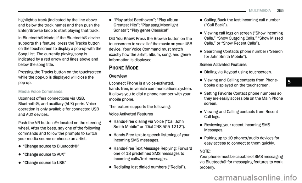 JEEP GLADIATOR 2021  Owners Manual 5 