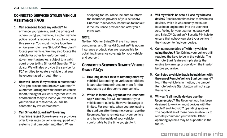 JEEP GLADIATOR 2021  Owners Manual 