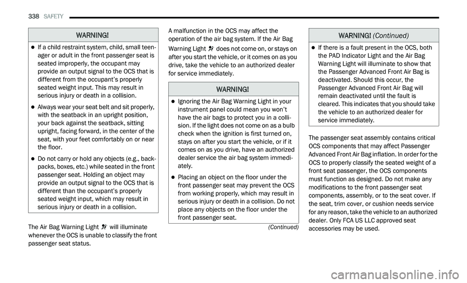 JEEP GLADIATOR 2021  Owners Manual �:�$�5�1�,�1�*�
�:�$�5�1�,�1�*�
�:�$�5�1�,�1�*� (Continuedyf 