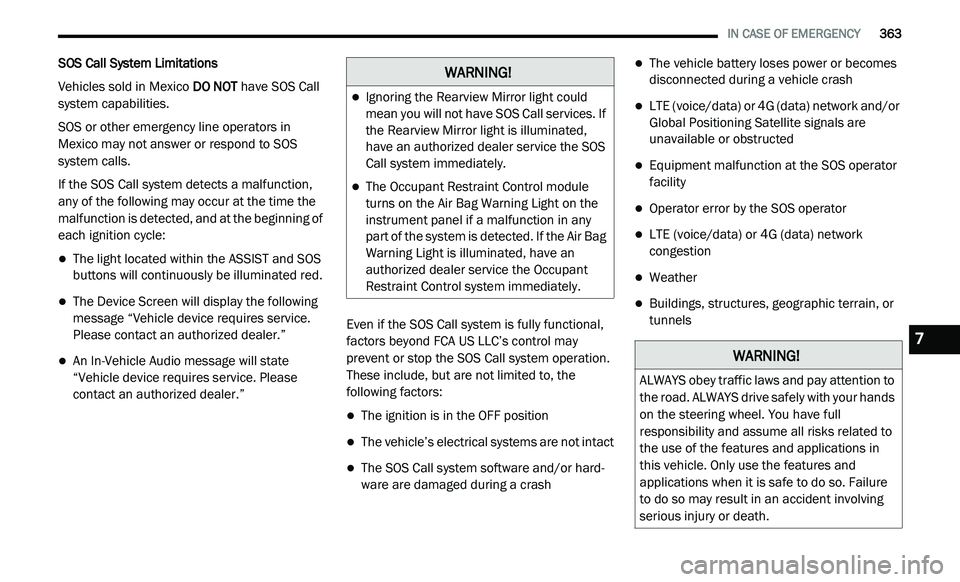 JEEP GLADIATOR 2021  Owners Manual �:�$�5�1�,�1�*�
�:�$�5�1�,�1�*�
7 