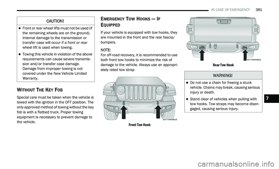 JEEP GLADIATOR 2021  Owners Manual �:�$�5�1�,�1�*�
7 
