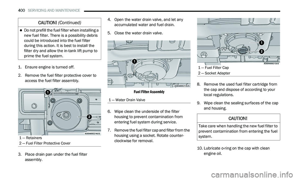 JEEP GLADIATOR 2021  Owners Manual �&�$�8�7�,�2�1� (Continuedyf
� �