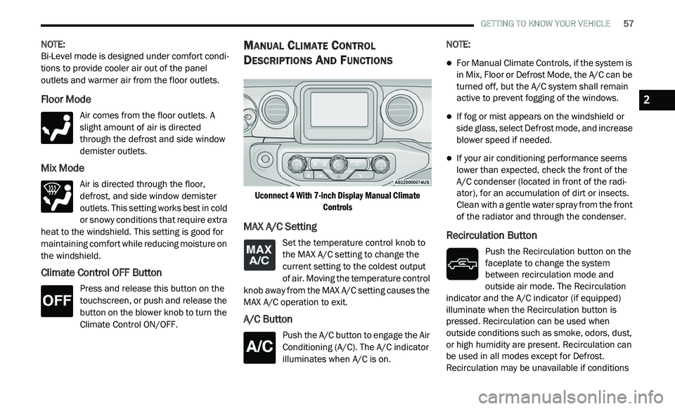 JEEP GLADIATOR 2021 Workshop Manual 2 