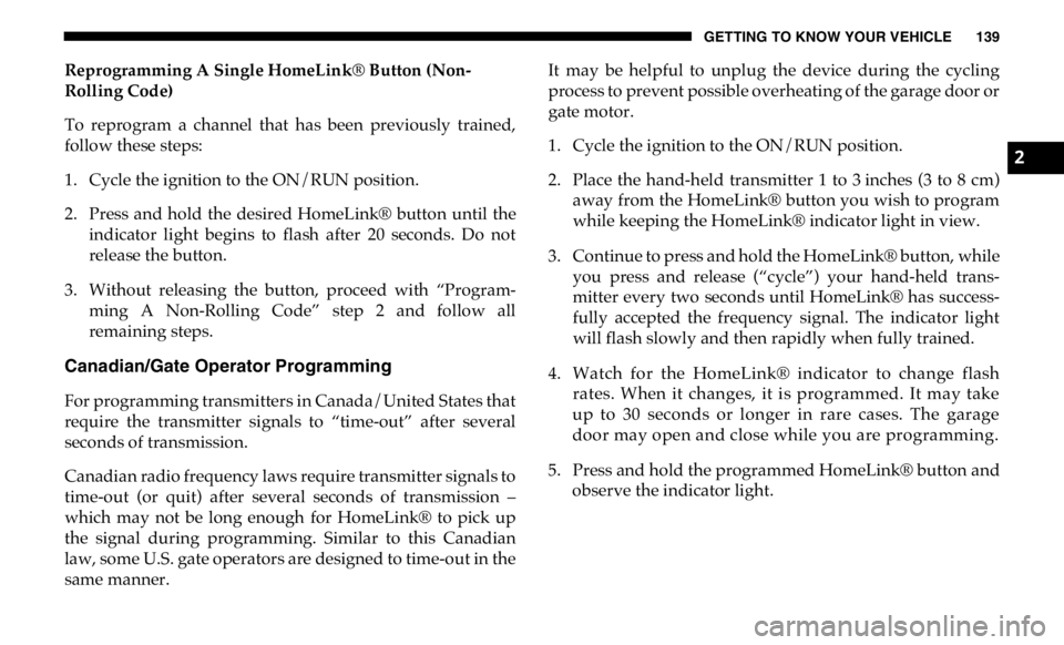 JEEP GLADIATOR 2020  Owners Manual 2 