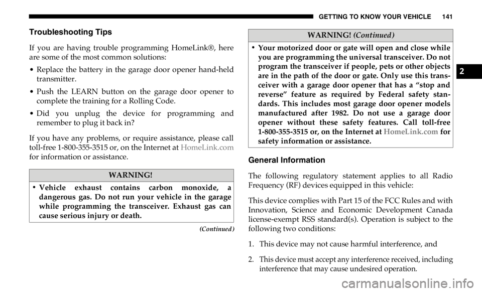 JEEP GLADIATOR 2020  Owners Manual  
�