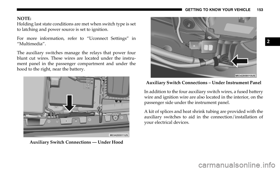 JEEP GLADIATOR 2020  Owners Manual 2 