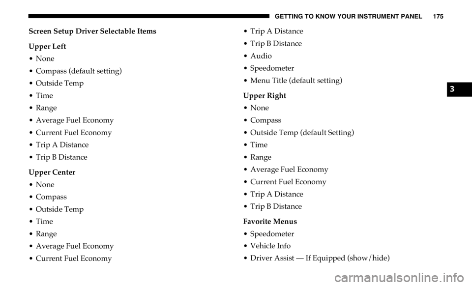 JEEP GLADIATOR 2020 Owners Manual 3 JEEP GLADIATOR 2020 Owners Manual 3