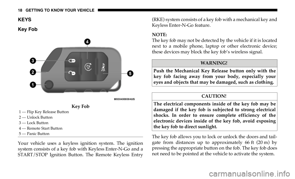 JEEP GLADIATOR 2020 User Guide 