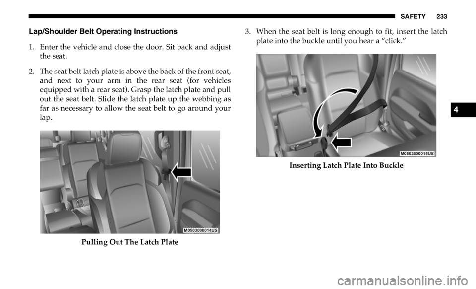 JEEP GLADIATOR 2020  Owners Manual 4 