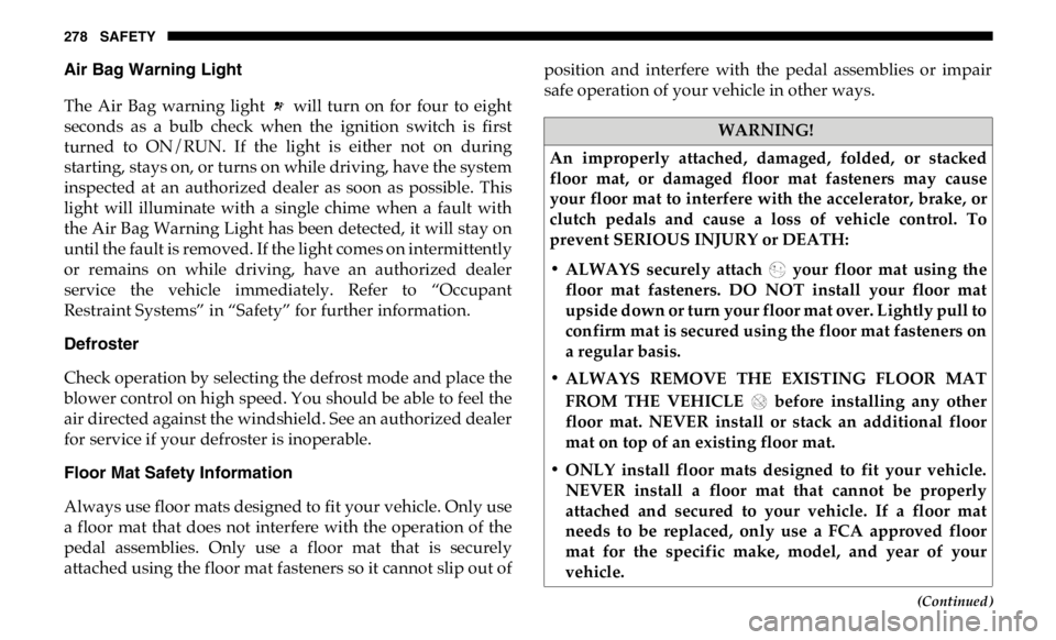 JEEP GLADIATOR 2020  Owners Manual 