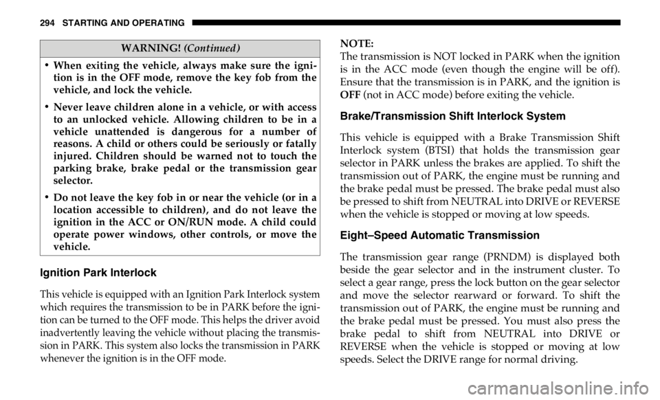 JEEP GLADIATOR 2020  Owners Manual �:�$�5�1�,�1�*� (Continued�\f 
