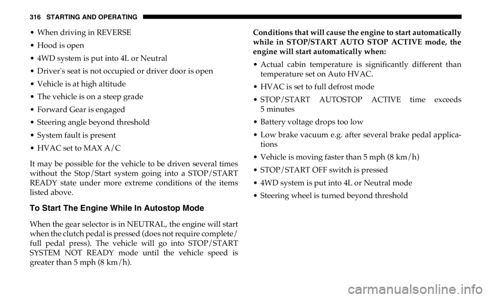 JEEP GLADIATOR 2020  Owners Manual 
