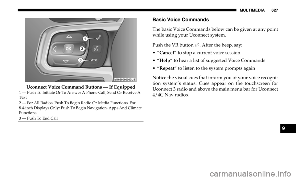 JEEP GLADIATOR 2020  Owners Manual 9 
