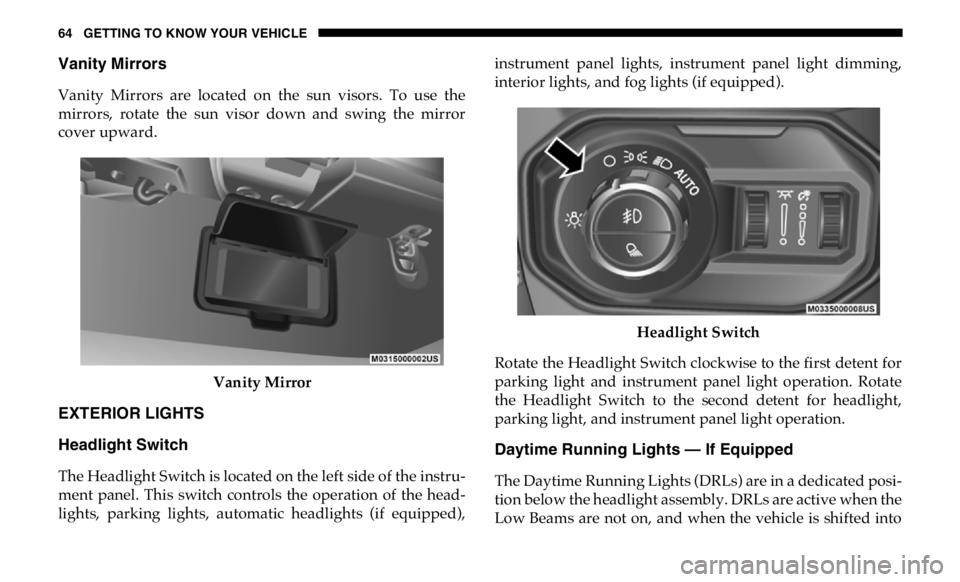 JEEP GLADIATOR 2020 Repair Manual 