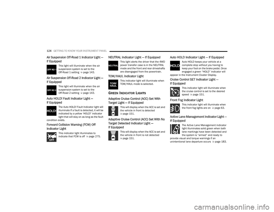 JEEP WAGONEER 2022  Owners Manual 