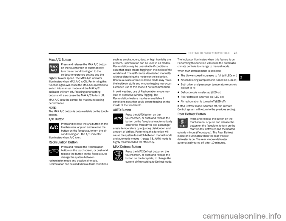 JEEP WAGONEER 2022 Manual PDF 2

22_WS_OM_EN_USC_t.book  Page 73   