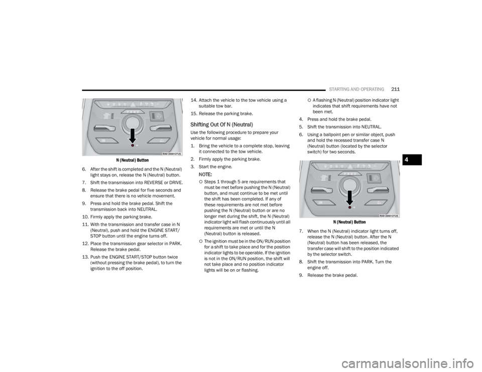 JEEP WAGONEER 2021  Owners Manual 4

22_WS_OM_EN_USC_t.book  Page 211   