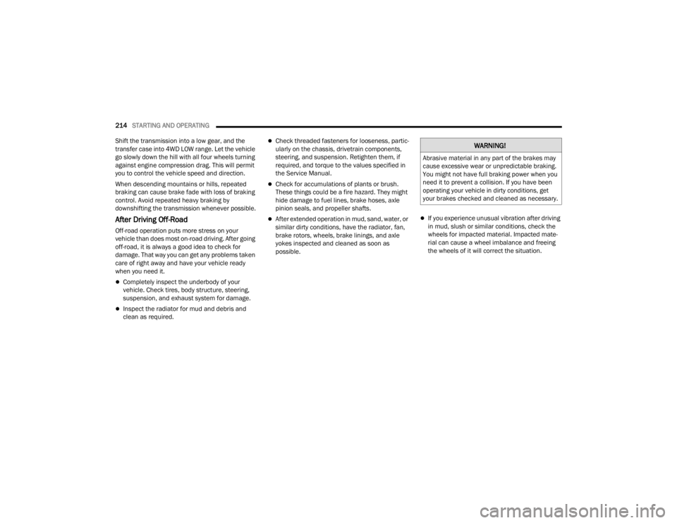 JEEP WAGONEER 2021  Owners Manual W�$�5N�,N�*�
�$b�Ua�V�L�Ye �Pate�U�La�O �L�Q a�Q�\ �Sa�Ut o�I t�Ke b�Uake�V �Pa�\ 
�Fa�X�Ve e�[�Fe�V�V�L�Ye �Zea�U o�U �X�Q�S�Ue�G�L�Ftab�Oe b�Uak�L�Qg. 
�<o�X �P�Lg�Kt �Qot �Ka�Ye �I�X�O�O b�Uak�L�Q
