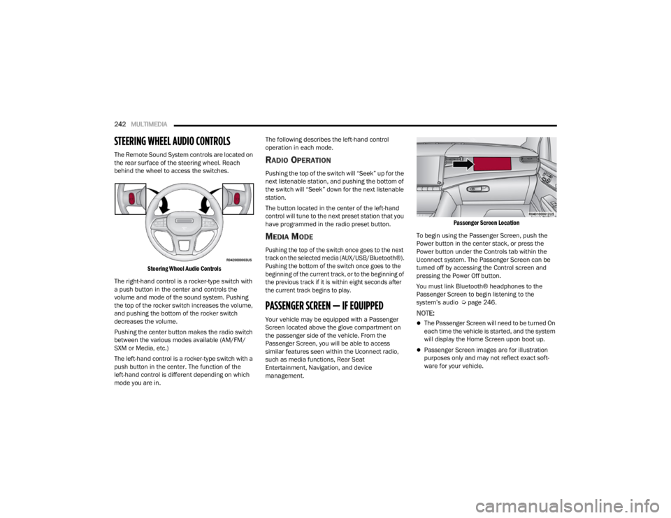 JEEP WAGONEER 2021  Owners Manual 