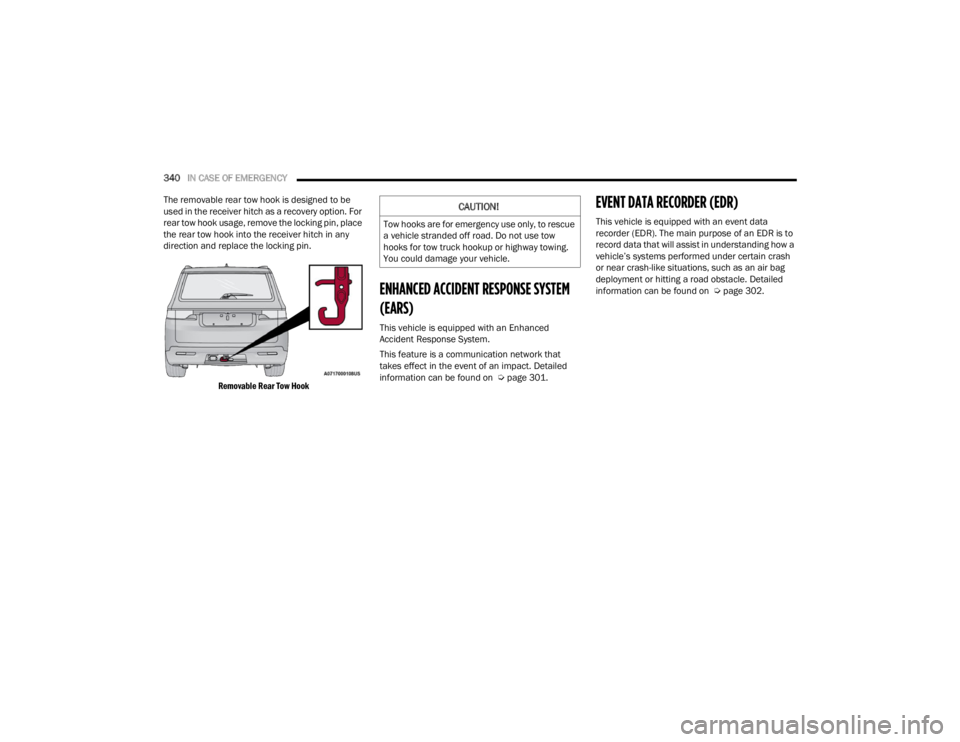 JEEP WAGONEER 2021  Owners Manual C�$U�7�,ON�
�7o�Z �Kook�V a�Ue �Io�U e�Pe�Uge�Q�F�\ �X�Ve o�Q�O�\� to �Ue�V�F�Xe 
a �Ye�K�L�F�Oe �Vt�Ua�Q�Ge�G o�I�I �Uoa�G. �o �Qot �X�Ve to�Z 
�Kook�V �Io�U to�Z t�U�X�Fk �Kook�X�S o�U �K�Lg�K�Za