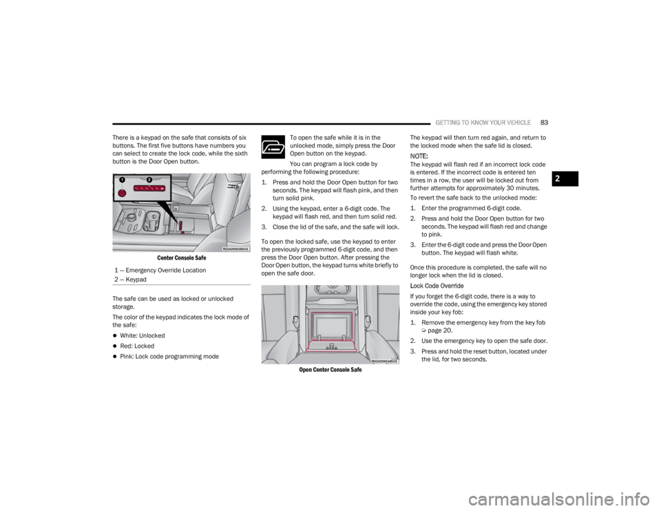 JEEP WAGONEER 2021 Manual Online 2

22_WS_OM_EN_USC_t.book  Page 83   