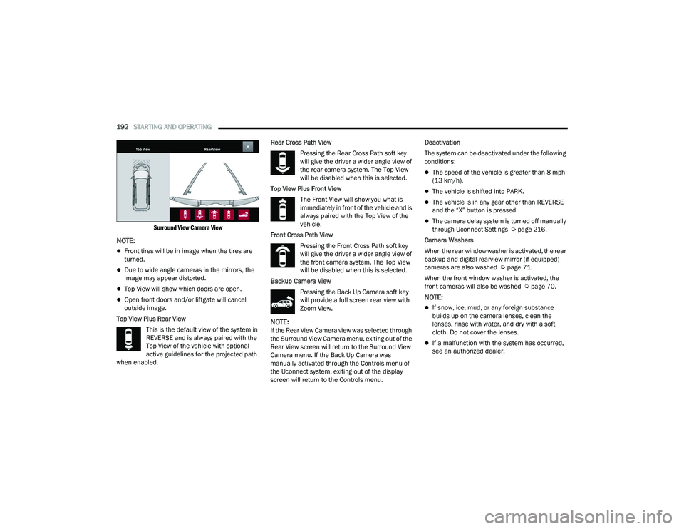 JEEP GRAND WAGONEER 2022  Owners Manual 
