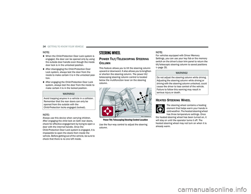 JEEP GRAND WAGONEER 2022 Owners Guide �:�$�5�1�,�1�*�
�$�Y�R�L�G��W�U�D�S�S�L�Q�J��D�Q�\�R�Q�H��L�Q��D��Y�H�K�L�F�O�H��L�Q��D��F�R�O�O�L�V�L�R�Q��
�5�H�P�H�P�E�H�U��W�K�D�W��W�K�H��U�H�D�U��G�R�R�U�V��F�D�Q��R�Q�O�\��E�H