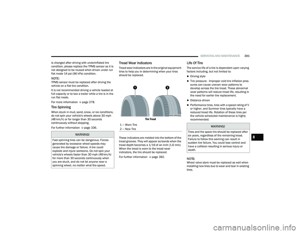 JEEP GRAND WAGONEER 2022  Owners Manual �:�$�5�1�,�1�*�
�)�D�V�W��V�S�L�Q�Q�L�Q�J��W�L�U�H�V��F�D�Q��E�H��G�D�Q�J�H�U�R�X�V���)�R�U�F�H�V�
�J�H�Q�H�U�D�W�H�G��E�\��H�[�F�H�V�V�L�Y�H��Z�K�H�H�O��V�S�H�H�G�V��P�D�\�
�F�D�X�V�H�
