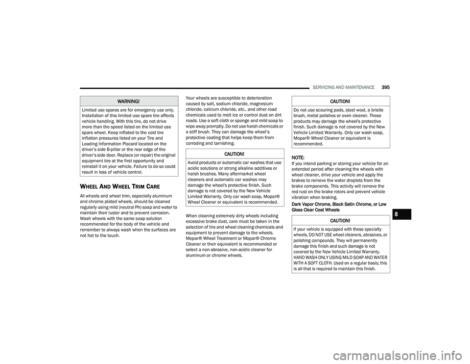JEEP GRAND WAGONEER 2022  Owners Manual �:�$�5�1�,�1�*�
�/�L�P�L�W�H�G��X�V�H��V�S�D�U�H�V��D�U�H��I�R�U��H�P�H�U�J�H�Q�F�\��X�V�H��R�Q�O�\��
�,�Q�V�W�D�O�O�D�W�L�R�Q��R�I��W�K�L�V��O�L�P�L�W�H�G��X�V�H��V�S�D�U�H��W�L�U�H�