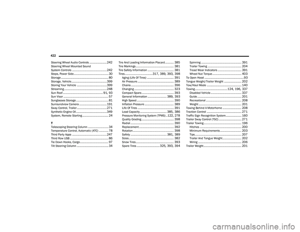 JEEP GRAND WAGONEER 2022  Owners Manual 