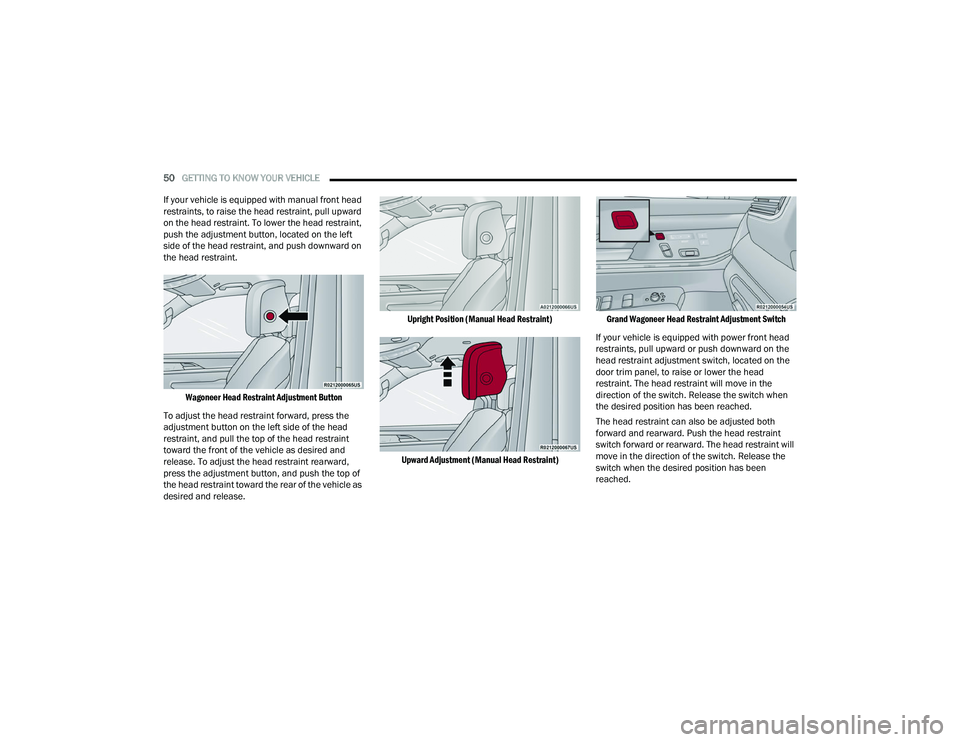 JEEP GRAND WAGONEER 2022 Workshop Manual 