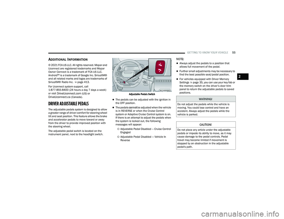 JEEP GRAND WAGONEER 2022 Workshop Manual �:�$�5�1�,�1�*�
��R��Q�R�W��D�G�M�X�V�W��W�K�H��S�H�G�D�O�V��Z�K�L�O�H��W�K�H��Y�H�K�L�F�O�H��L�V�
�P�R�Y�L�Q�J���<�R�X��F�R�X�O�G��O�R�V�H��F�R�Q�W�U�R�O��D�Q�G��K�D�Y�H��D�Q�
�D�