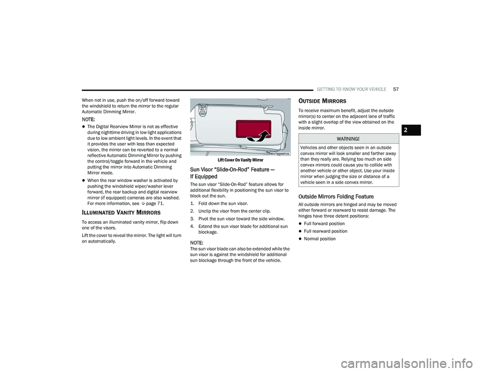 JEEP GRAND WAGONEER 2022 Workshop Manual �:�$�5�1�,�1�*�
�9�H�K�L�F�O�H�V��D�Q�G��R�W�K�H�U��R�E�M�H�F�W�V��V�H�H�Q��L�Q��D�Q��R�X�W�V�L�G�H�
�F�R�Q�Y�H�[��P�L�U�U�R�U��Z�L�O�O��O�R�R�N��V�P�D�O�O�H�U��D�Q�G��I�D�U�W�K�H�U��D