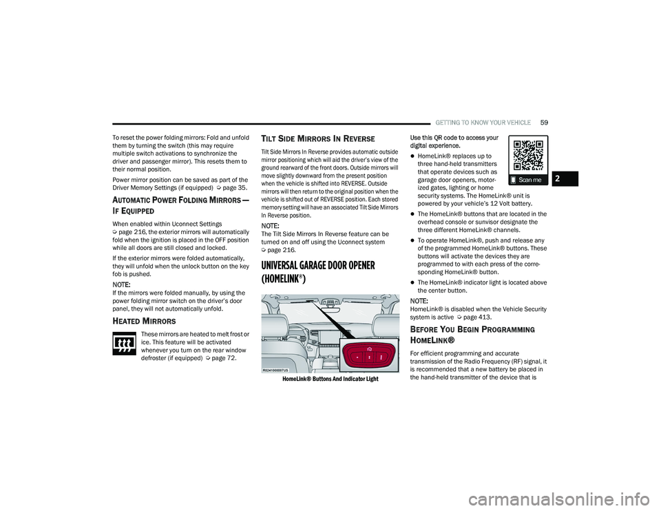 JEEP GRAND WAGONEER 2022 Repair Manual 2

22_WS_OM_EN_USC_t.book  Page 59   