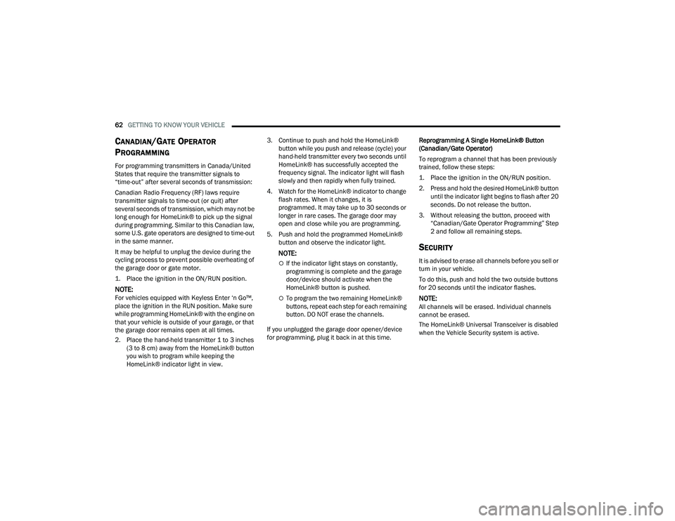 JEEP GRAND WAGONEER 2022 Repair Manual 
