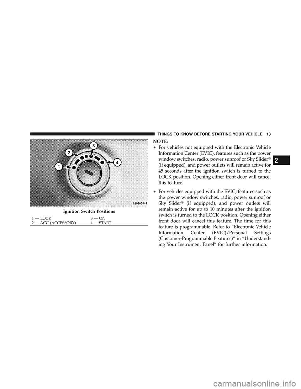 JEEP LIBERTY 2012 User Guide 