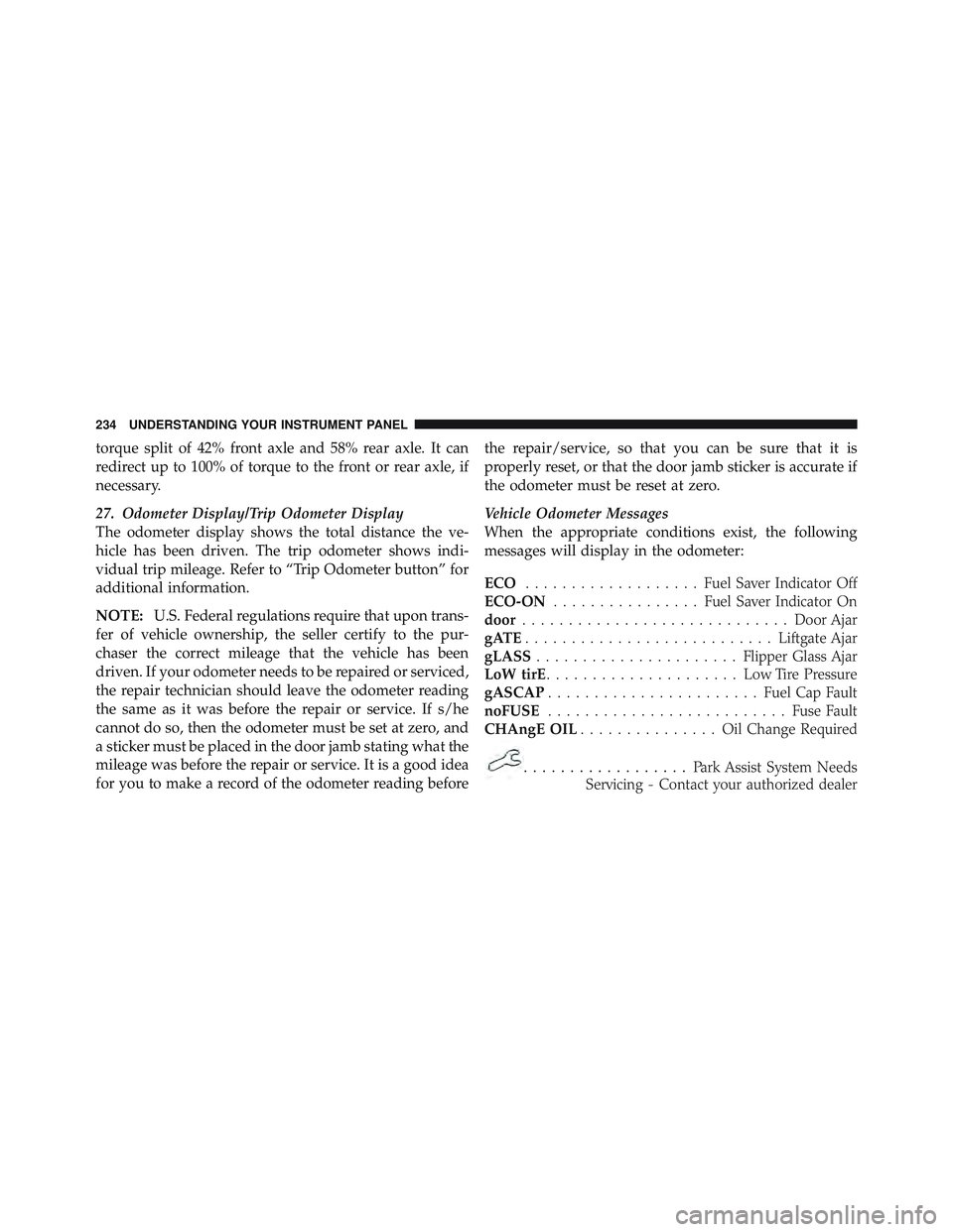 JEEP LIBERTY 2012  Owners Manual 