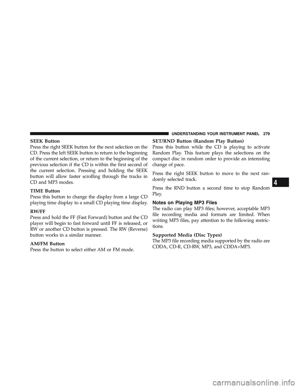JEEP LIBERTY 2012  Owners Manual 