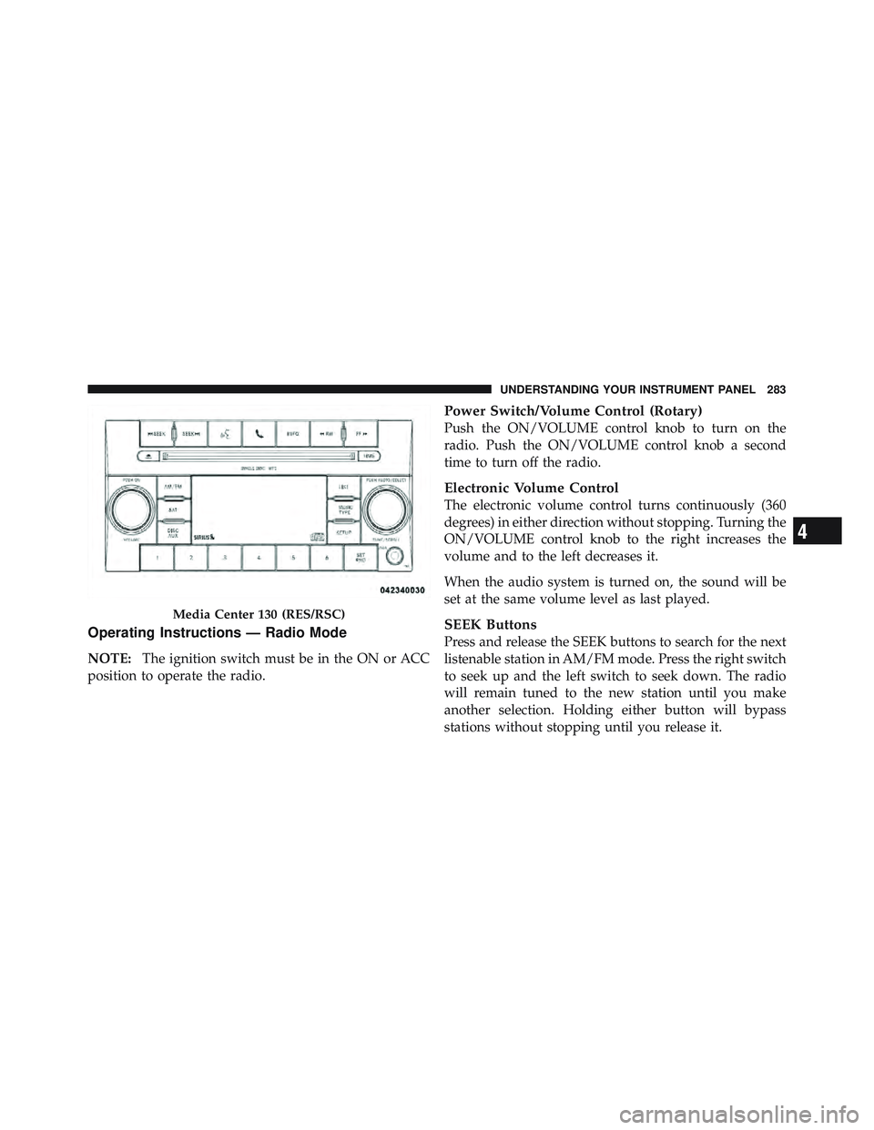JEEP LIBERTY 2012  Owners Manual 